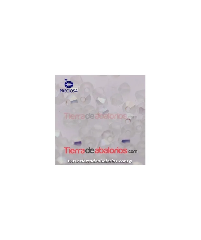 Tupi Bohemia 4mm - Cristal AB Matte Opal (50 uds.)