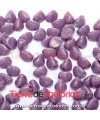 Pinch Beads 5x3mm Purple Ceramic Look (25 uds.)