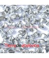 Pinch Beads 5x3mm Silver Full (25 uds.)
