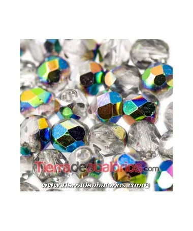 Facetada 6mm Vitrail Medium Facetada 6mm Vitrail Medium