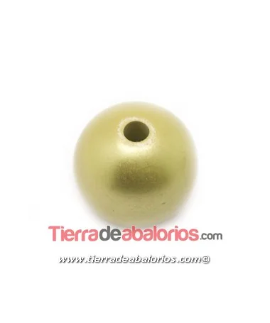 Resina Bola 20mm Agujero 4mm Khaki Resina Bola 20mm Agujero 4mm Khaki