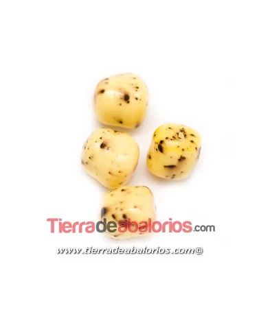 Perla Barroca Irregular 14x13mm, Crema Matrix Perla Barroca Irregular 14x13mm, Crema Matrix