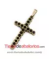 Cruz Colgante 34x20mm Oro Viejo
