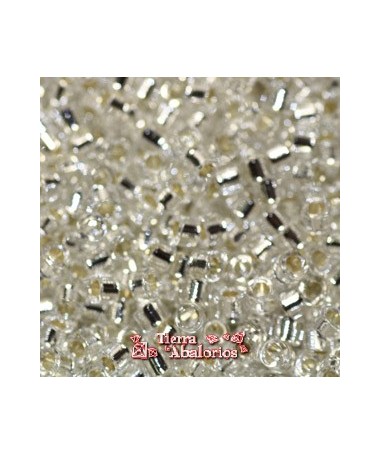 Delica Miyuki 11/0 - DB0041 - Silver Lined Crystal