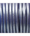 Cordón de Cuero 4,5mm - Violeta Metalizado