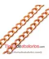 Cadena Eslabón 9x7mm, Oro Rosa (metro)