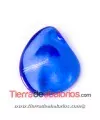 Resina Gota Irregular 21x17mm, Azul