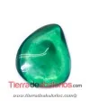 Resina Gota Irregular 21x17mm, Verde