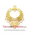 Colgante Filigrana Pendiente 33x25mm, Dorado
