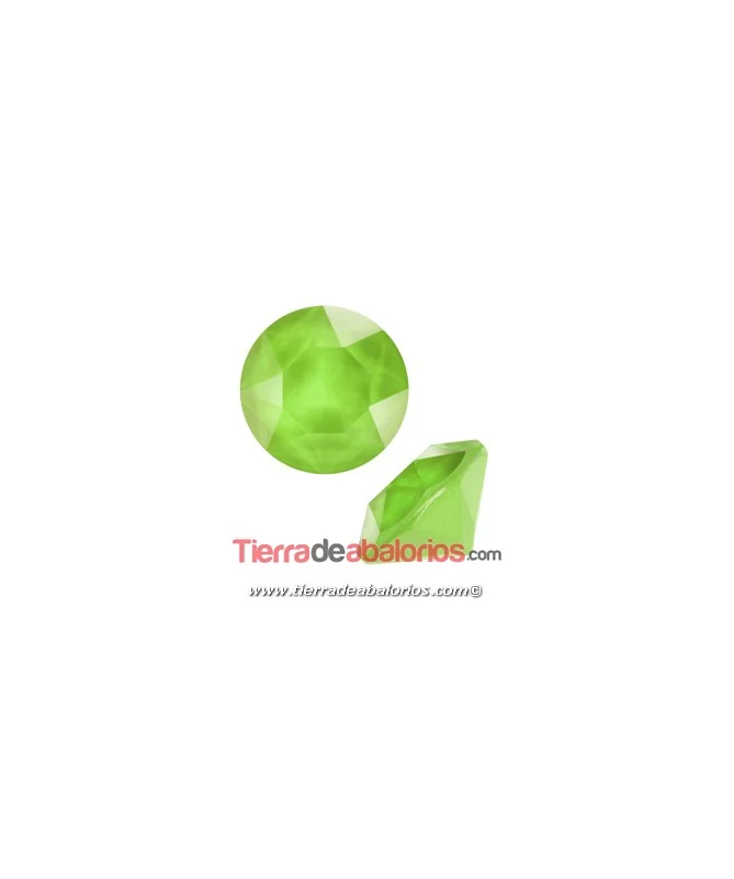 Xirius Chatón Swarovski SS39, Cristal Lime