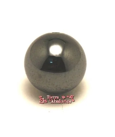 Hematite Bola 8mm Agujero 1,5mm