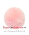 Pompón de Poliester 18mm Rosa Bebé