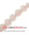 Cuarzo Rosa Mate Bola 10mm Agujero 1,2mm