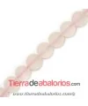 Cuarzo Rosa Mate Bola 8mm Agujero 1mm