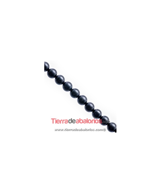 Onix Bola 8mm Agujero 1,2mm Mate