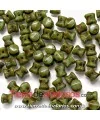 Pellet Diabolo Beads 4x6mm Op. Turquoise Travertin (50 uds)