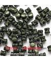 Pellet Diabolo Beads 4x6mm Green Metallic (50 uds)