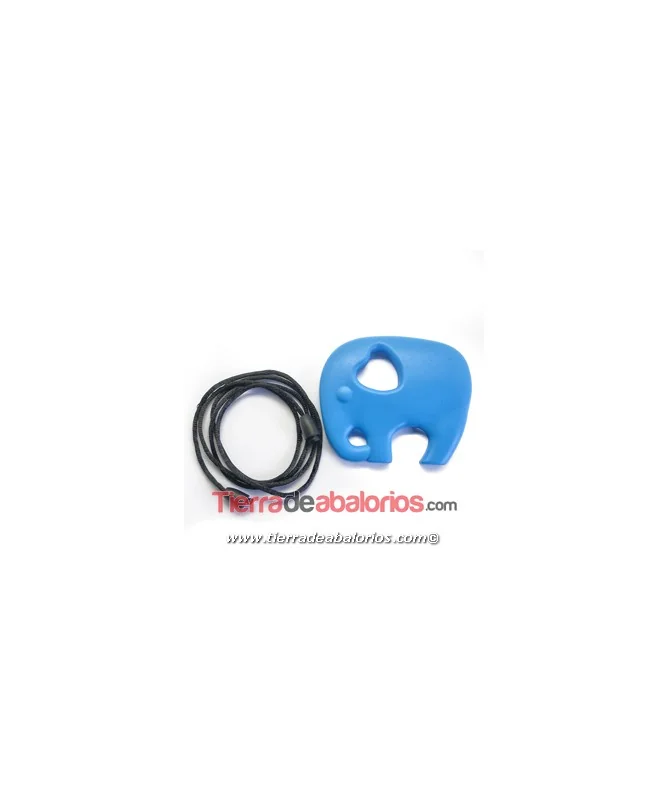 Mordedor Elefante 65x80mm, Azul Mordedor Elefante 65x80mm, Azul