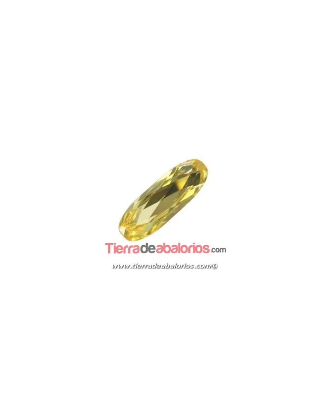 Swarovski Long Classical Oval 21x7mm, Jonquil