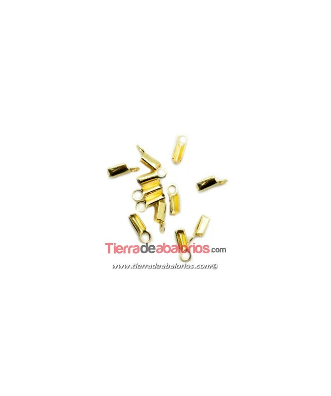 Terminal 8x2,5mm Agujero 1,5mm, Dorado