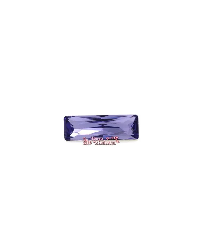 Swarovski Baguette Princesa 21x7mm, Tanzanite