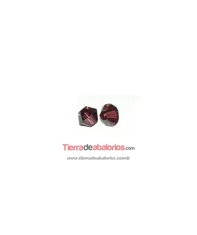 Tupi Swarovski 6mm - Burgundy