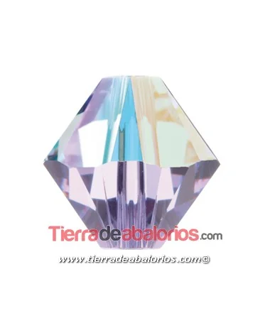 Tupi Swarovski 4mm, Violet AB