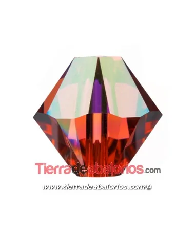 Tupi Swarovski 4mm, Padparadscha AB Tupi Swarovski 4mm, Padparadscha AB