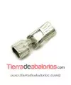 Cierre Regaliz Rugoso T para Regaliz, Plateado