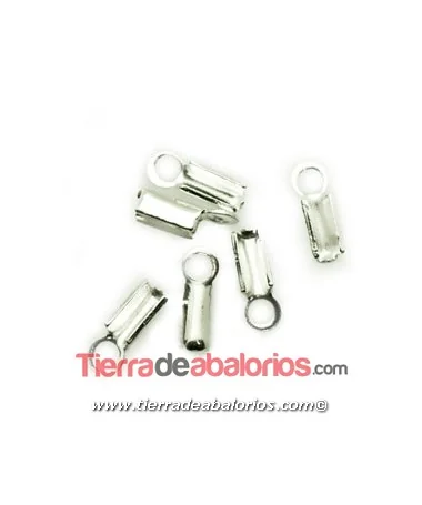 Terminal 8x2,5mm Agujero 1,5mm, Plateado