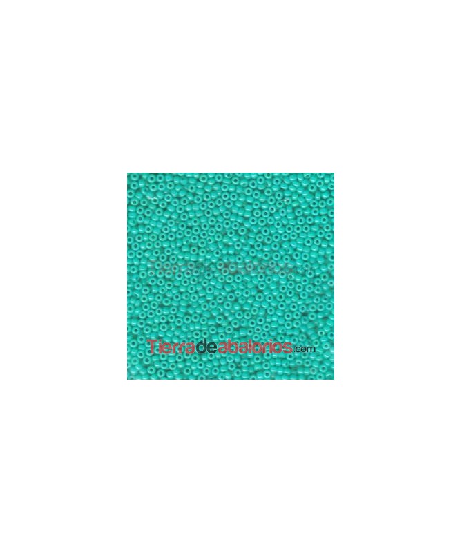 Rocalla Miyuki 15/0 0412 Opaque Turquoise Green
