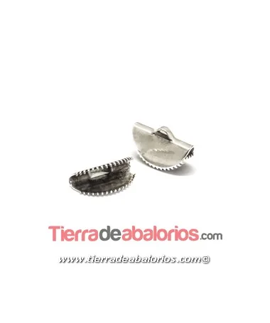 Terminal Semicirculo 20x12mm, Plateado Terminal Semicirculo 20x12mm, Plateado