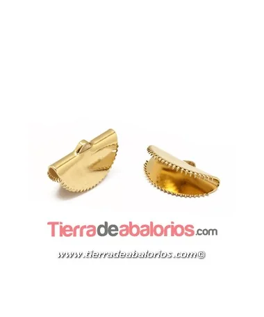 Terminal Semicirculo 20x12mm, Dorado Terminal Semicirculo 20x12mm, Dorado