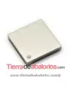Colgante Plexyglass Rombo 17x17mm, Plateado