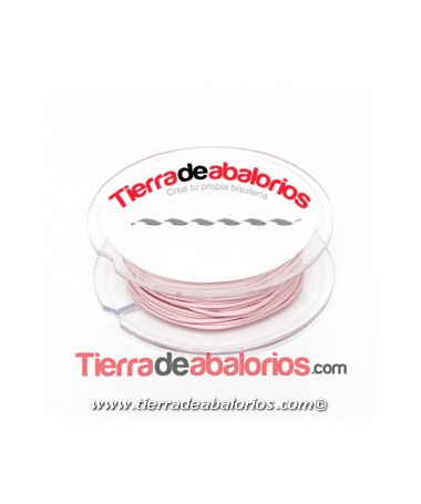 Hilo de Algodón Redondo 1mm - Rosa Claro