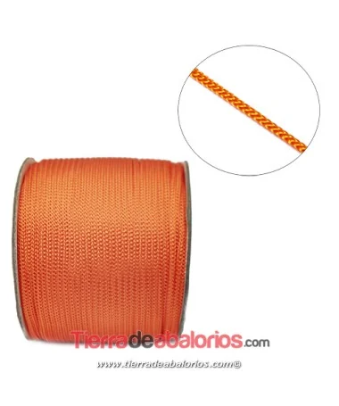 Cordón Trenzado 2mm, Naranja