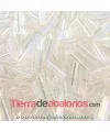 Canutillo 7x2mm Agujero 0,6mm, Cristal AB