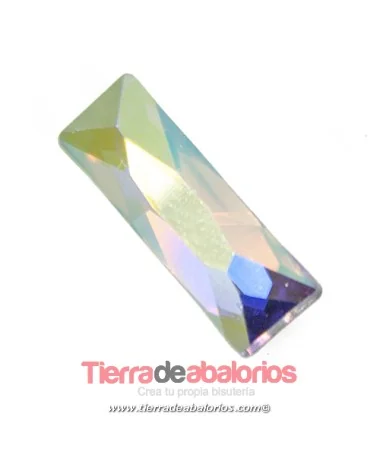 Preciosa Slim Baguette 15x5mm, Cristal AB Preciosa Slim Baguette 15x5mm, Cristal AB