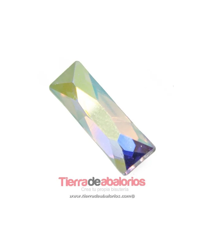Preciosa Slim Baguette 15x5mm, Cristal AB