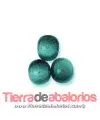 Bola Mágica 4mm Agujero 1,2mm Turquesa