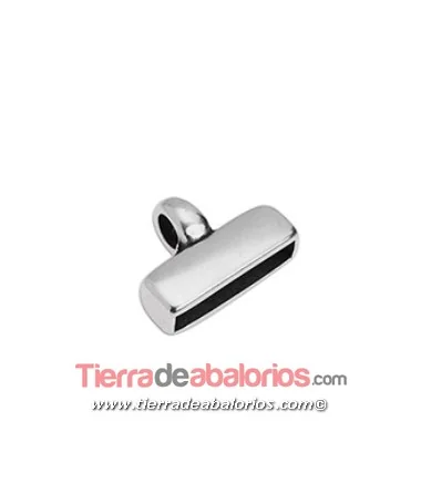 Terminal 23x16mm Agujero 20x4mm, Plateado Terminal 23x16mm Agujero 20x4mm, Plateado
