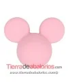 Mickey Mouse de Silicona 24x20mm Agujero 2,5mm, Rosa