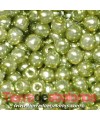 Perla de Cristal Checo 4mm, Verde Olivine