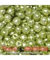 Perla de Cristal Checo 4mm, Verde Olivine