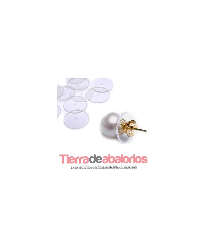 Disco de Plástico de 10mm para Pendientes