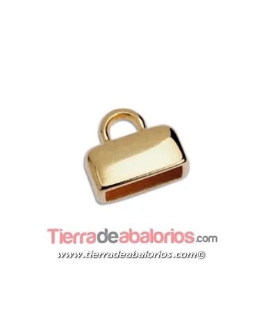 Terminal 13x11mm Agujero 10x4mm, Dorado Terminal 13x11mm Agujero 10x4mm, Dorado