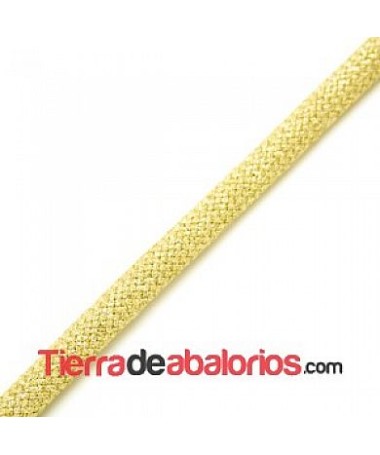 Cordón de Escalada 10mm Dorado Metalizado (20cm)