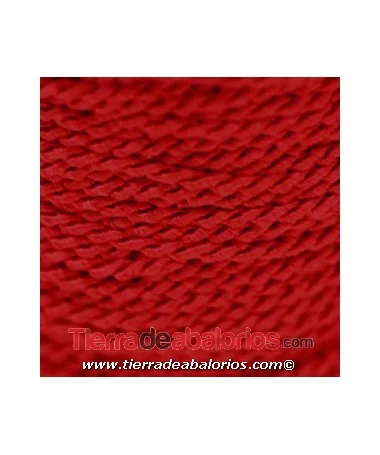 Hilo Trenzado de Poliester 2mm, Burdeos