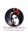 Colgante Metacrilato Disco 35mm Amy Whinehouse