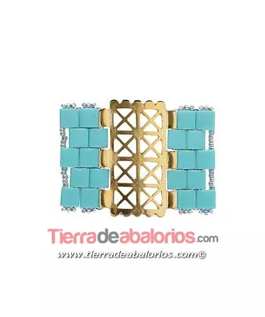 Conector Faragas para Tila Miyuki, Dorado Conector Faragas para Tila Miyuki, Dorado